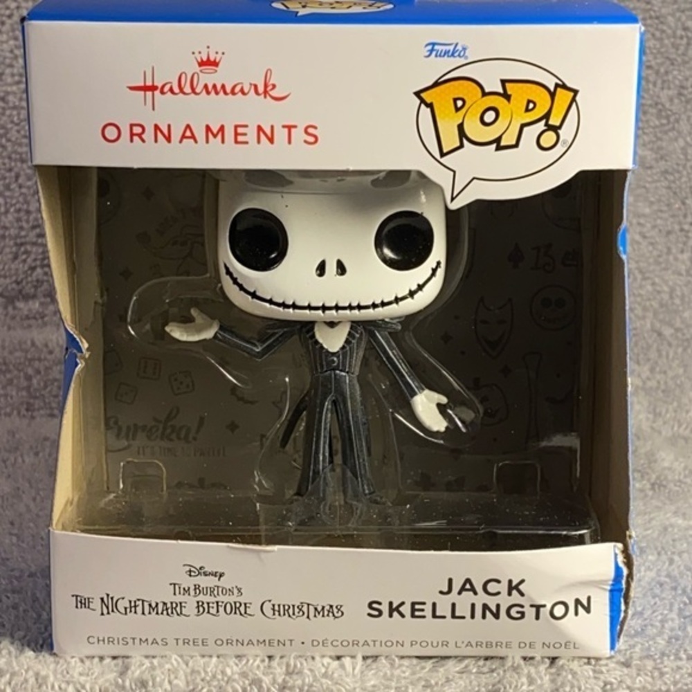Hallmark Funko Pop Jack Skellington Ornament -‎ Black and White